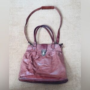Hobo International Brown Leather crossbody shoulder Bag